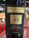 Rượu vang 63  CORTEROSSO PRIMITIVO DI MANDURIA RISERVA