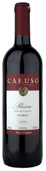 Rượu vang ngọt CARUSO VINO ROSSO SEMIDOLCE