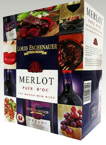 Rượu vang bịch pháp Loui Eschenauer 3 Lít