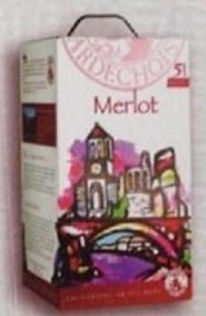 Rượu vang bịch Merlot 5 lít