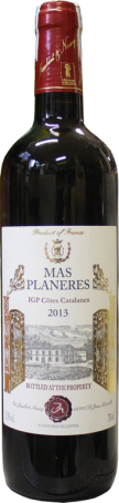 Rượu vang Chateaux PlaneresCotes Catalanes Red 2013