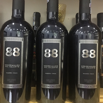 Rượu vang 88 NEGROAMARO DEL SALENTO